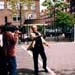 Maken van clip Oranje is Oranje blijft. (Juni 1996)